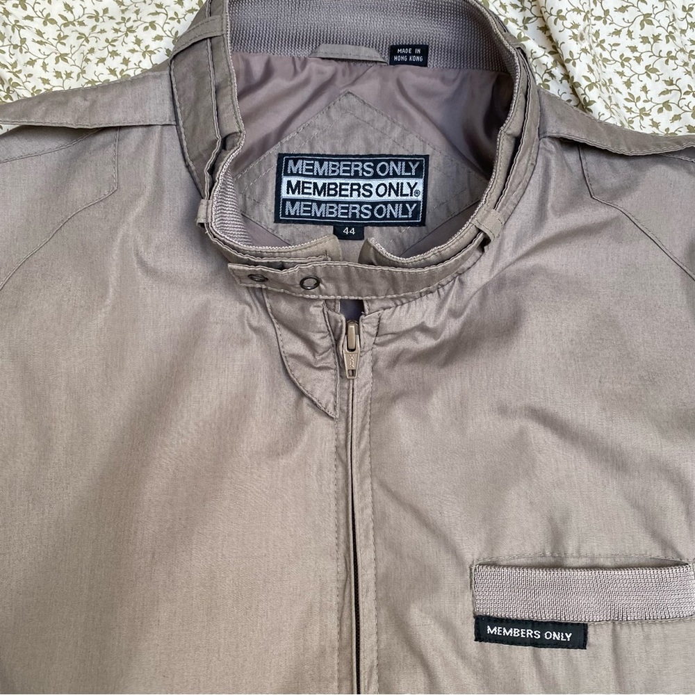 Members Only Vintage Cafe Racer Jacket - Picture 12 of 14